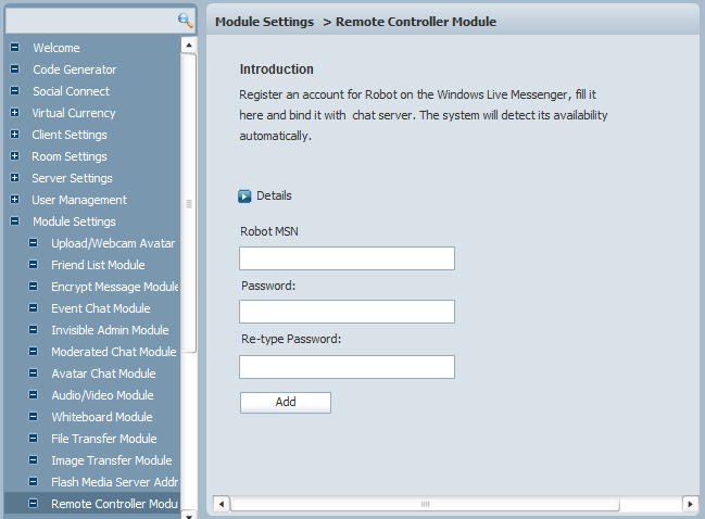 Im Friends Invitation Module - User Manual Of 123 Flash Chat Server  Software Version 9.4